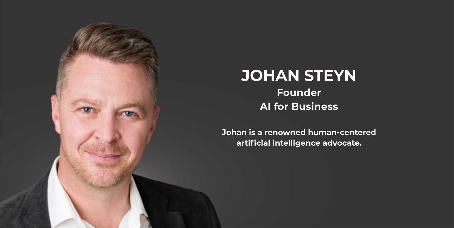 A banner of JOHAN STEYN